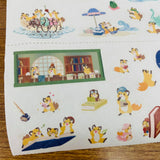 Kitsunebiyori #1 Washi Sticker Sheets Pack