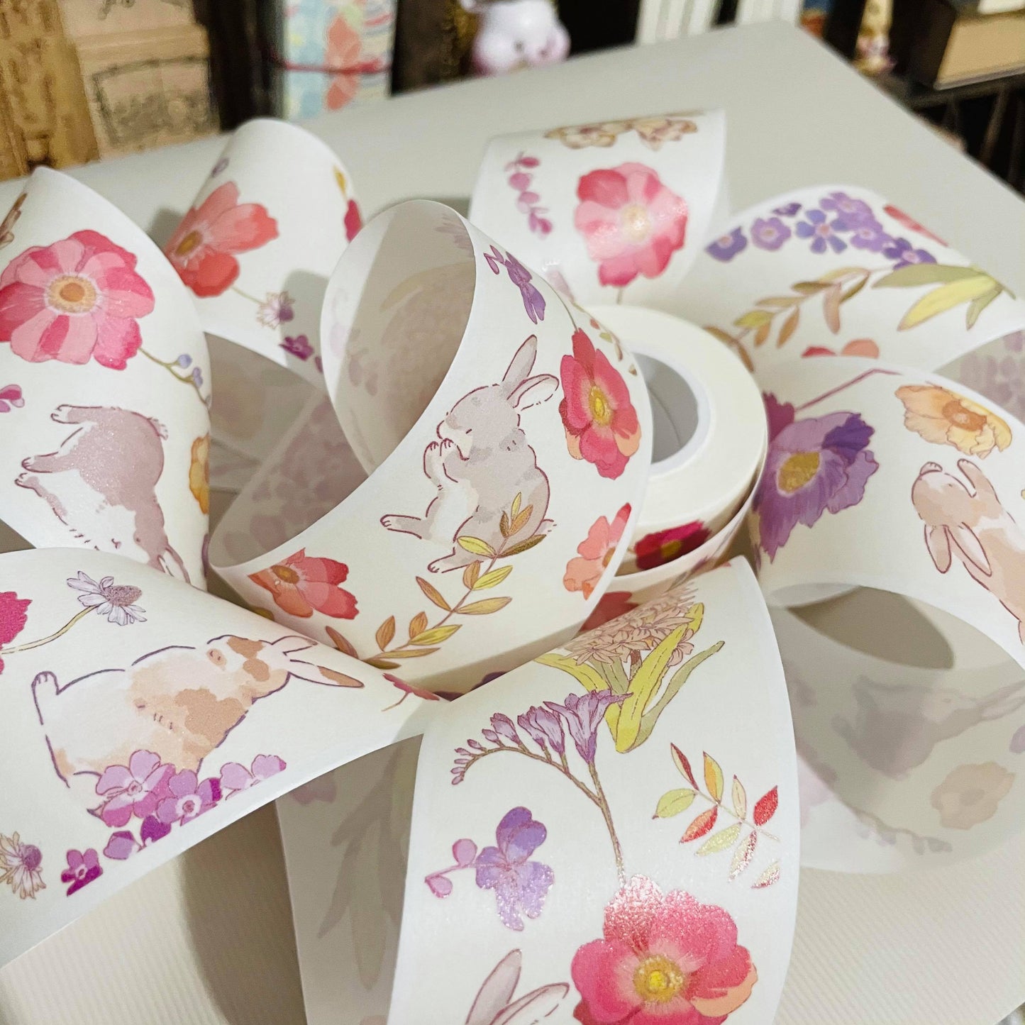 Polly Terrace City Pattern Netherlands Masking Tape Roll and Samples