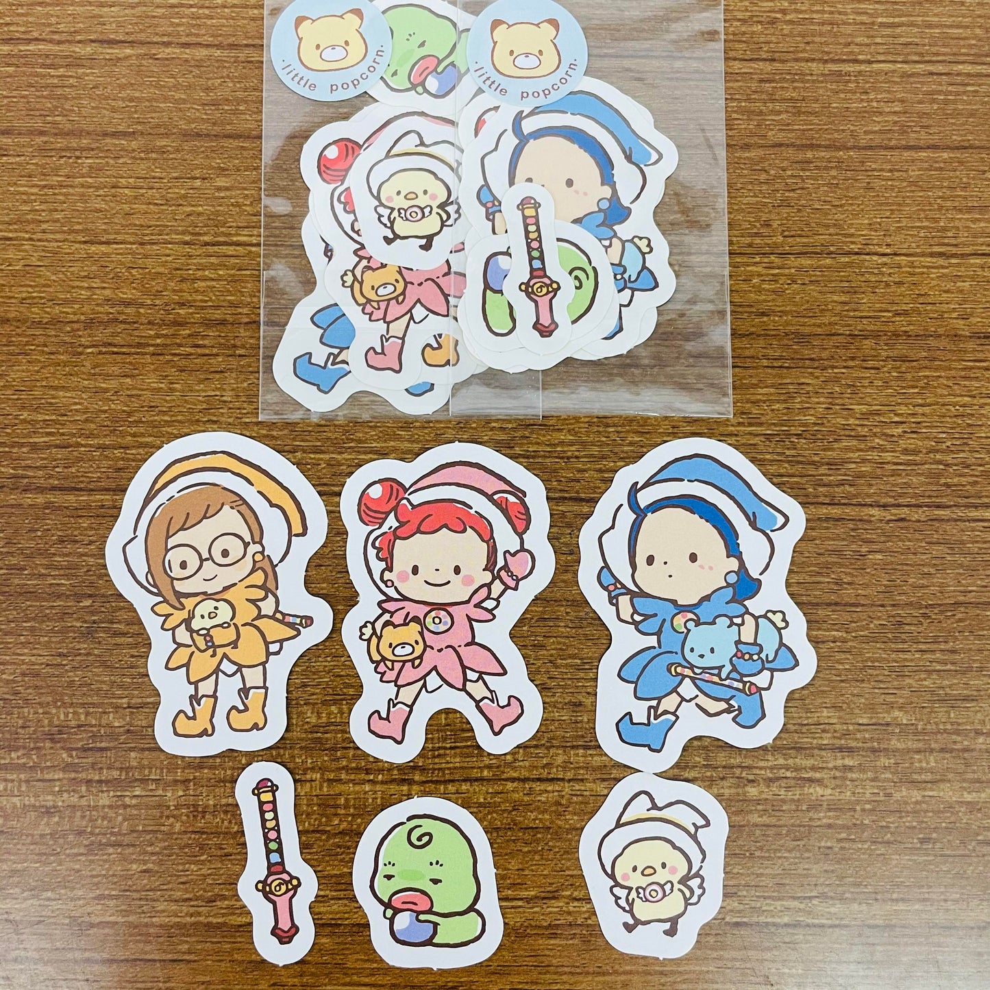 Little Popcorn x DoReMi Sticker Flakes A