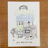 SUNNY Just take your time Postcard