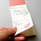 Classiky Drop Around Long Receipt Notepad