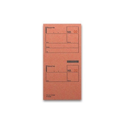 Classiky Drop Around Long Receipt Notepad