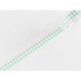 Classiky Grid Green12mm Washi Masking Tape Full Roll