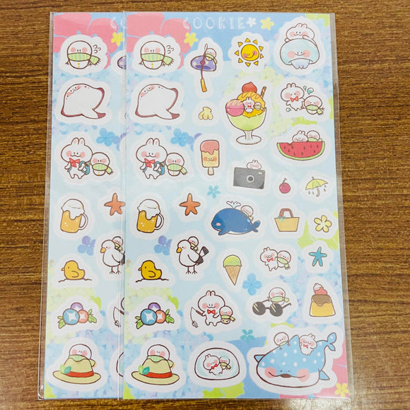 Cookie Summer Sticker Sheet