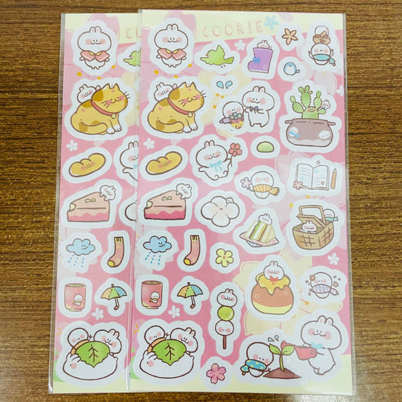 Cookie Spring Sticker Sheet