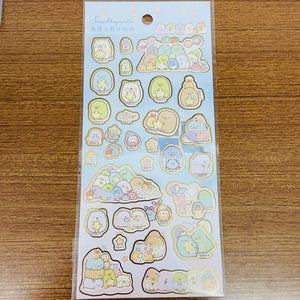 Sumikko Gurashi Gold Foiled Pajamas Sticker Sheet