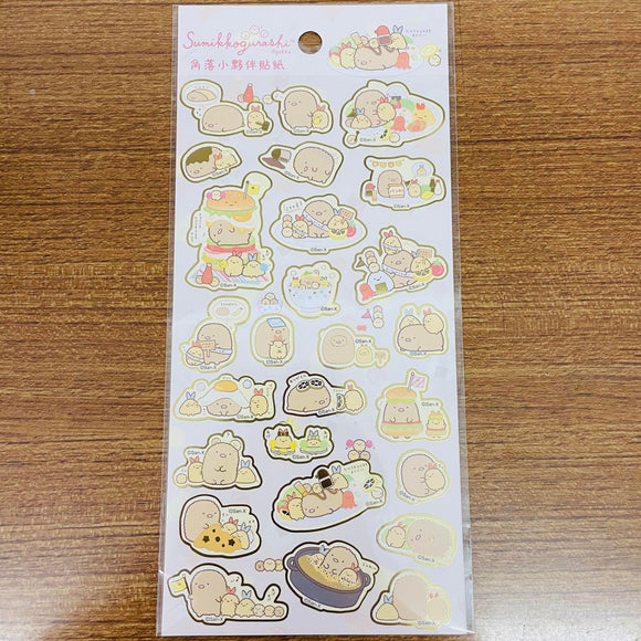Sumikko Gurashi Gold Foiled Food Sticker Sheet – Tokubetsumemori