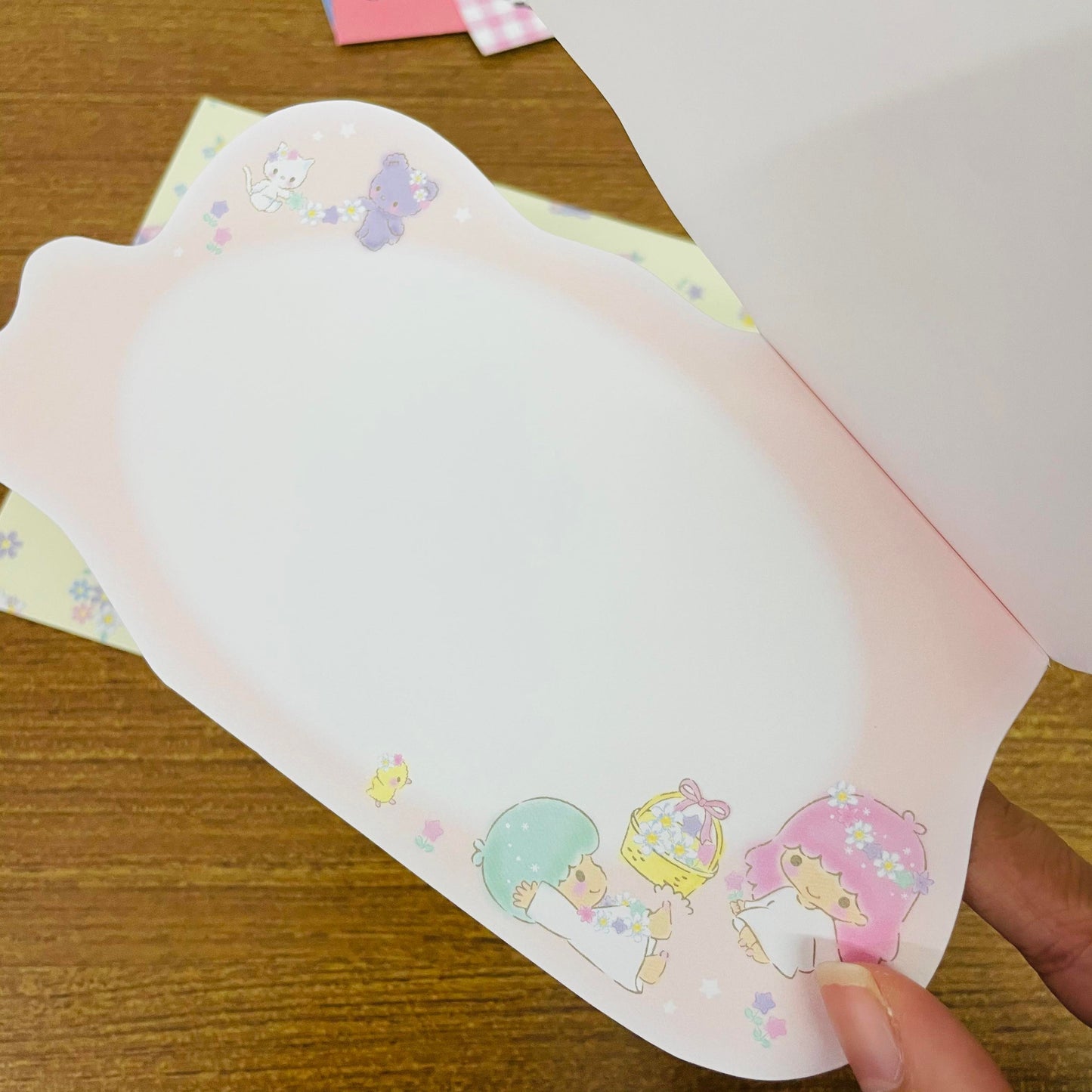 Little Twin Stars Greeting Card with Envelope