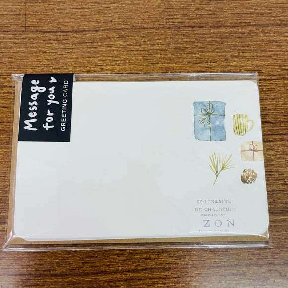 BERG x Pion Watercolor Nature Message Card Pack