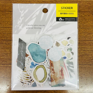 BERG X Pion Simple Shape Sticker Flakes Pack
