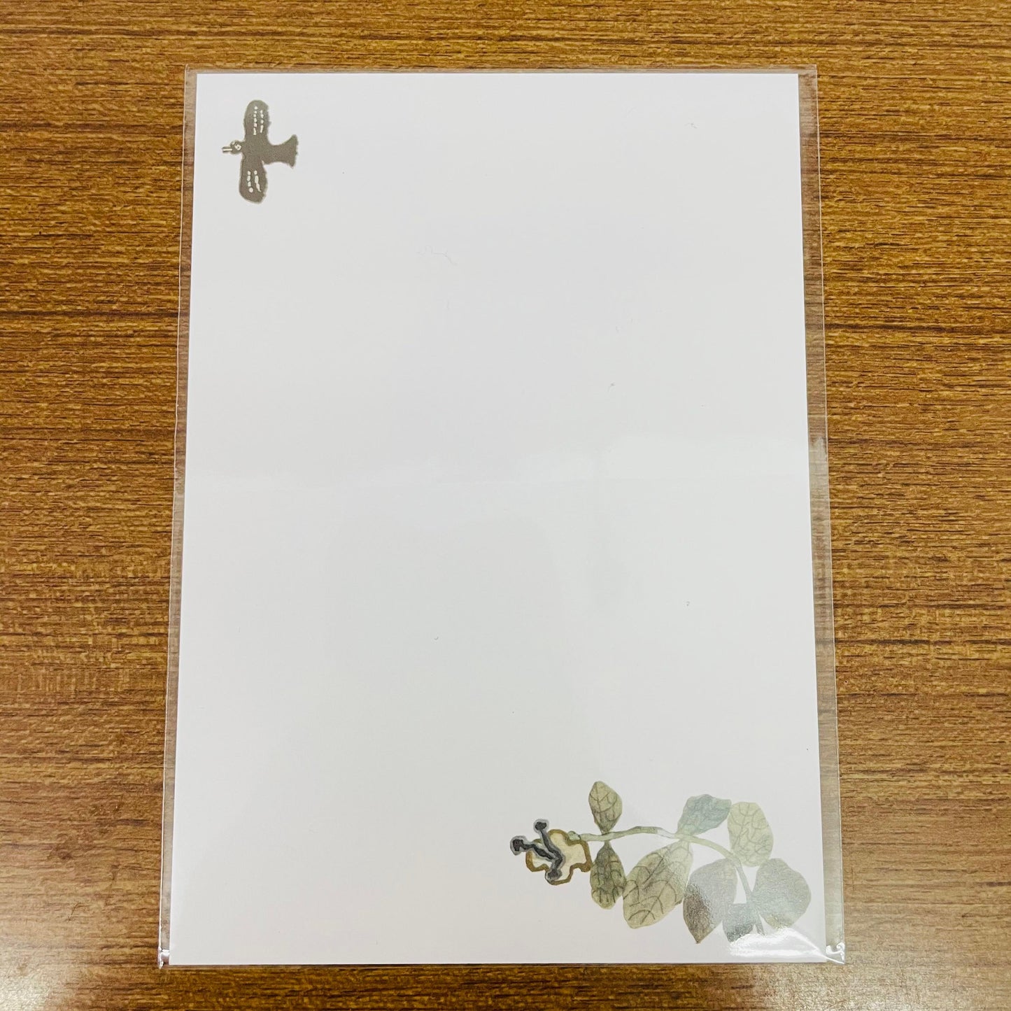 misshoegg Soft Days Illustrated Postcard
