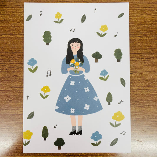 Kerkerland Love Yourself Illustration Postcard