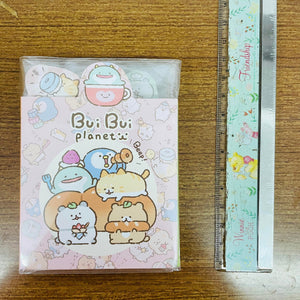 Joy Star Bui Bui Planet Small Notepad Flipbook Pink