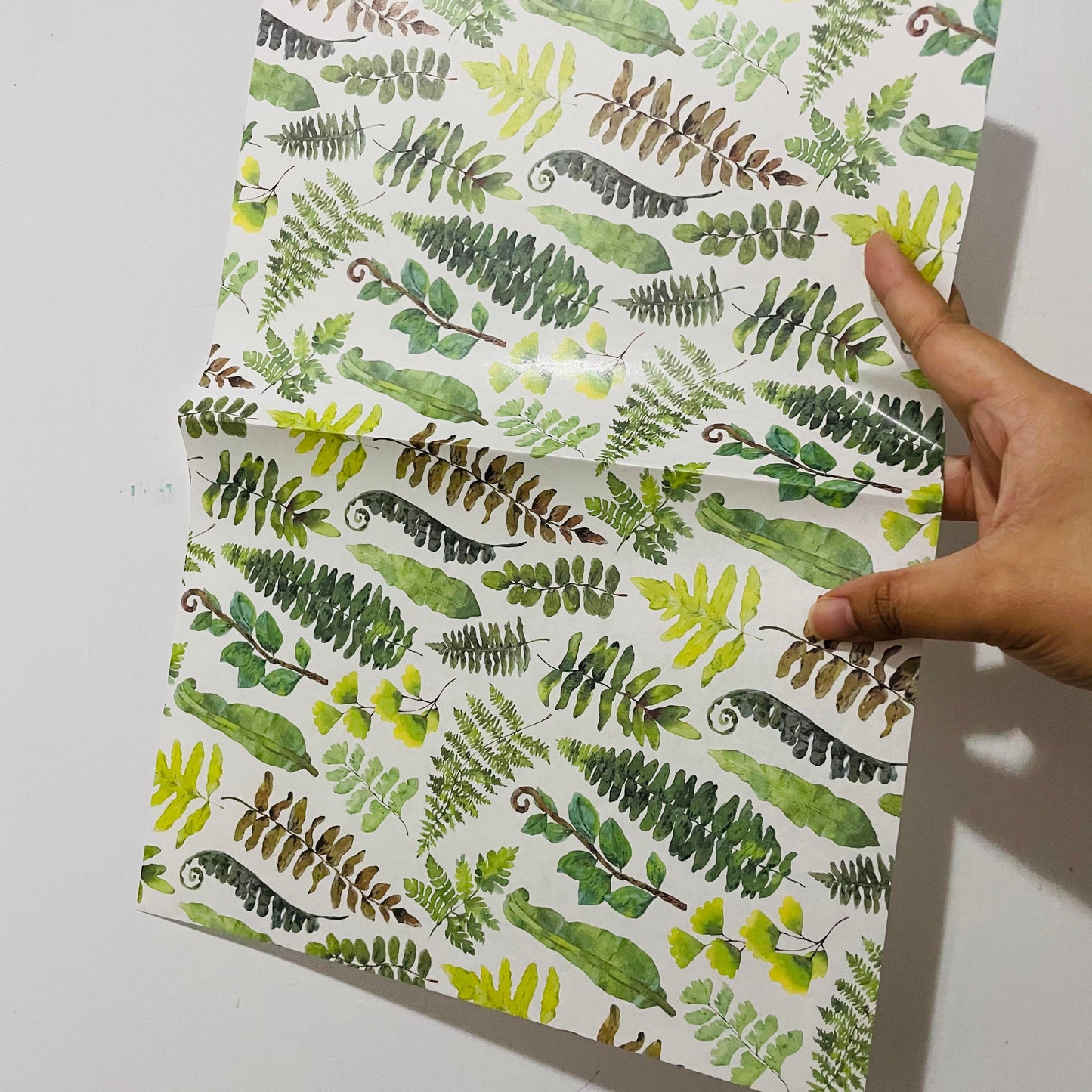 Discontinued OURS Studio Wild Footprint Wrapping Paper Pack