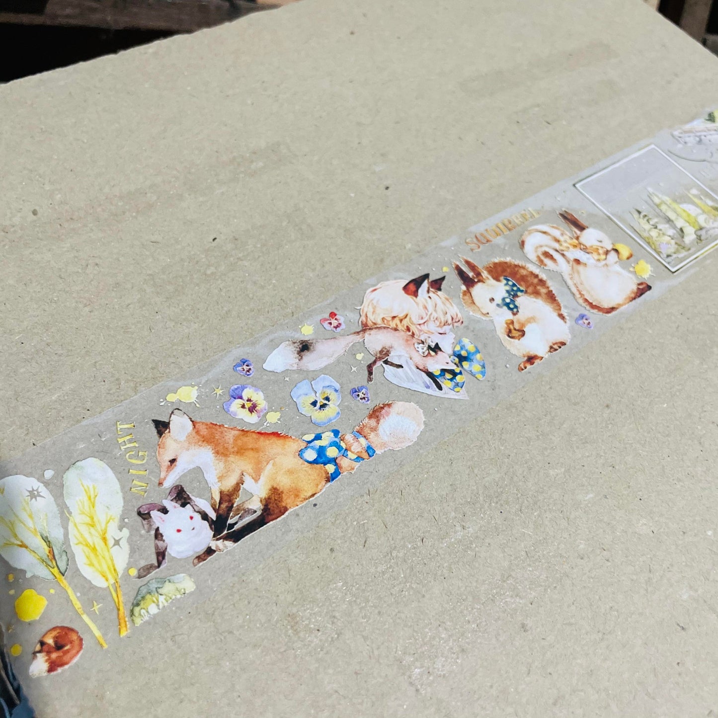 [Sample Only] Reco Studio Forest Creatures PET Tape