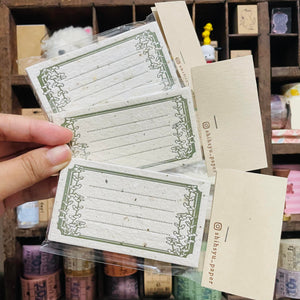 Shihsyu Paper Letterpress Handmade Green Label Pack