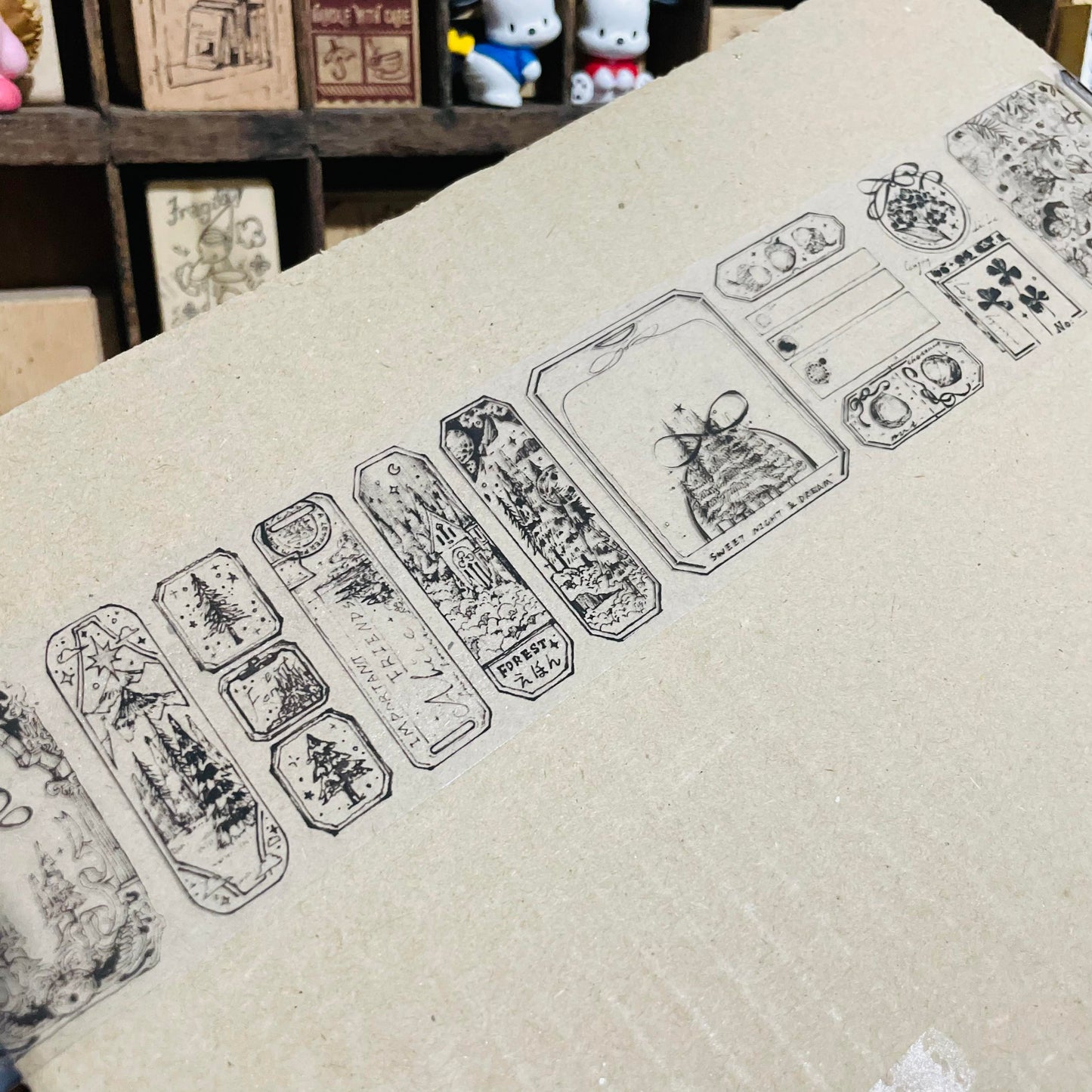 [Sample Only] Reco Studio Forest Memo PET Tape
