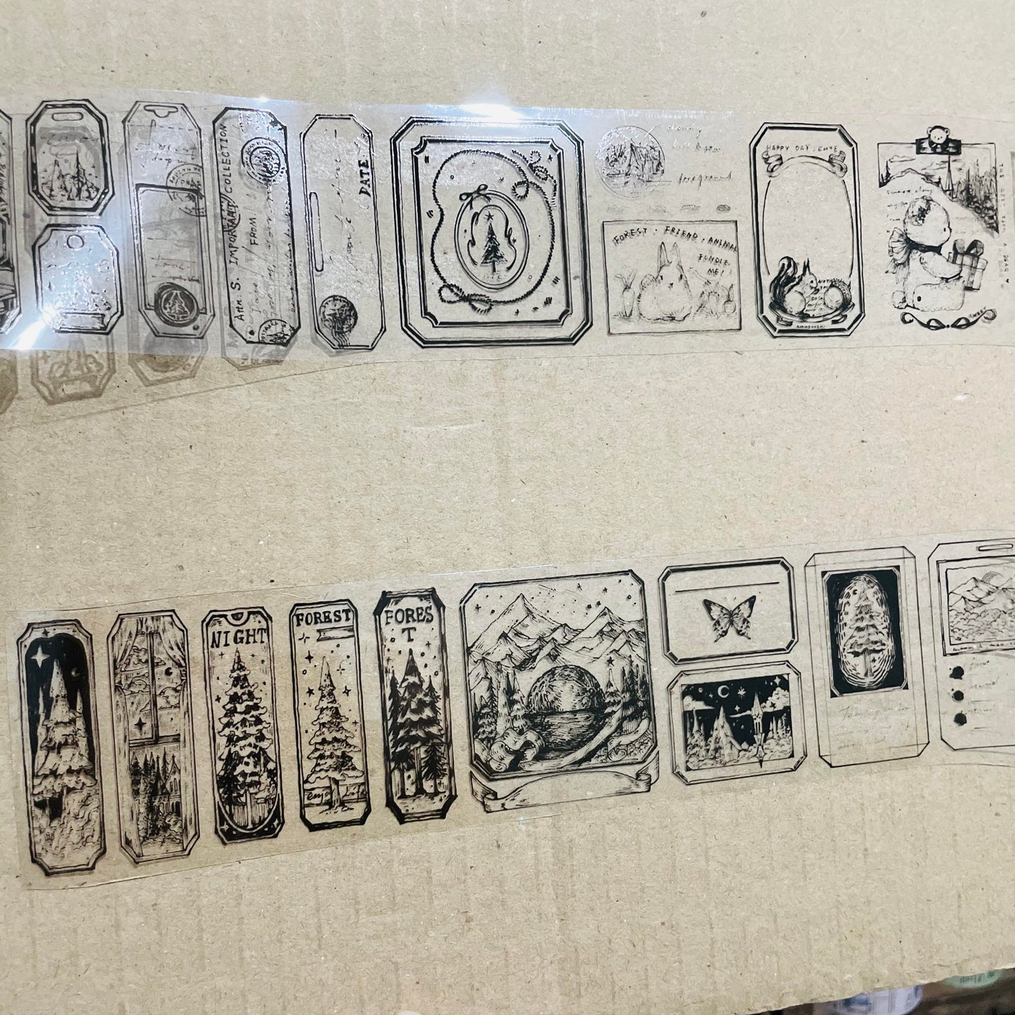 [Sample Only] Reco Studio Forest Memo PET Tape