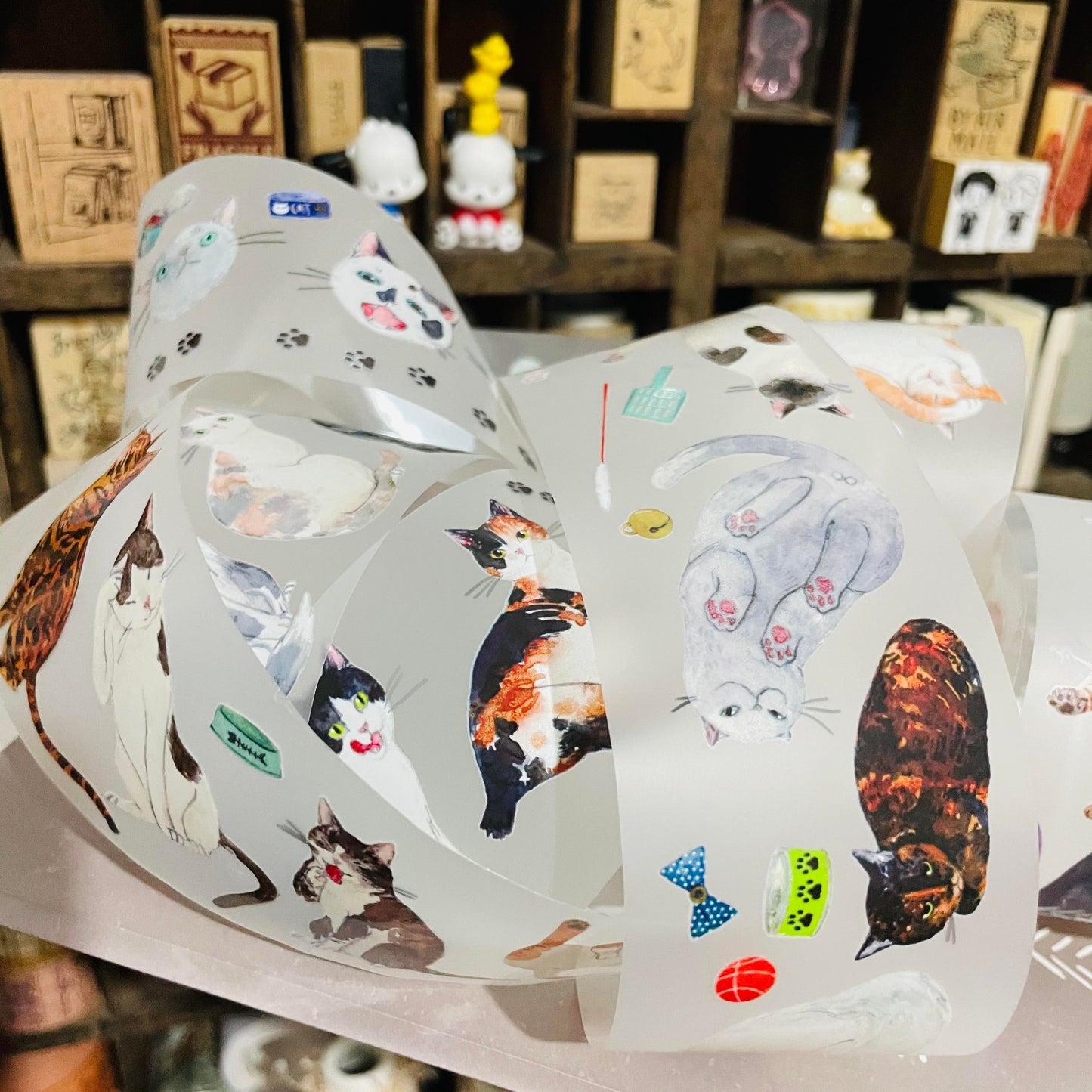 somesortoffern Cats PET Masking Tape and Samples