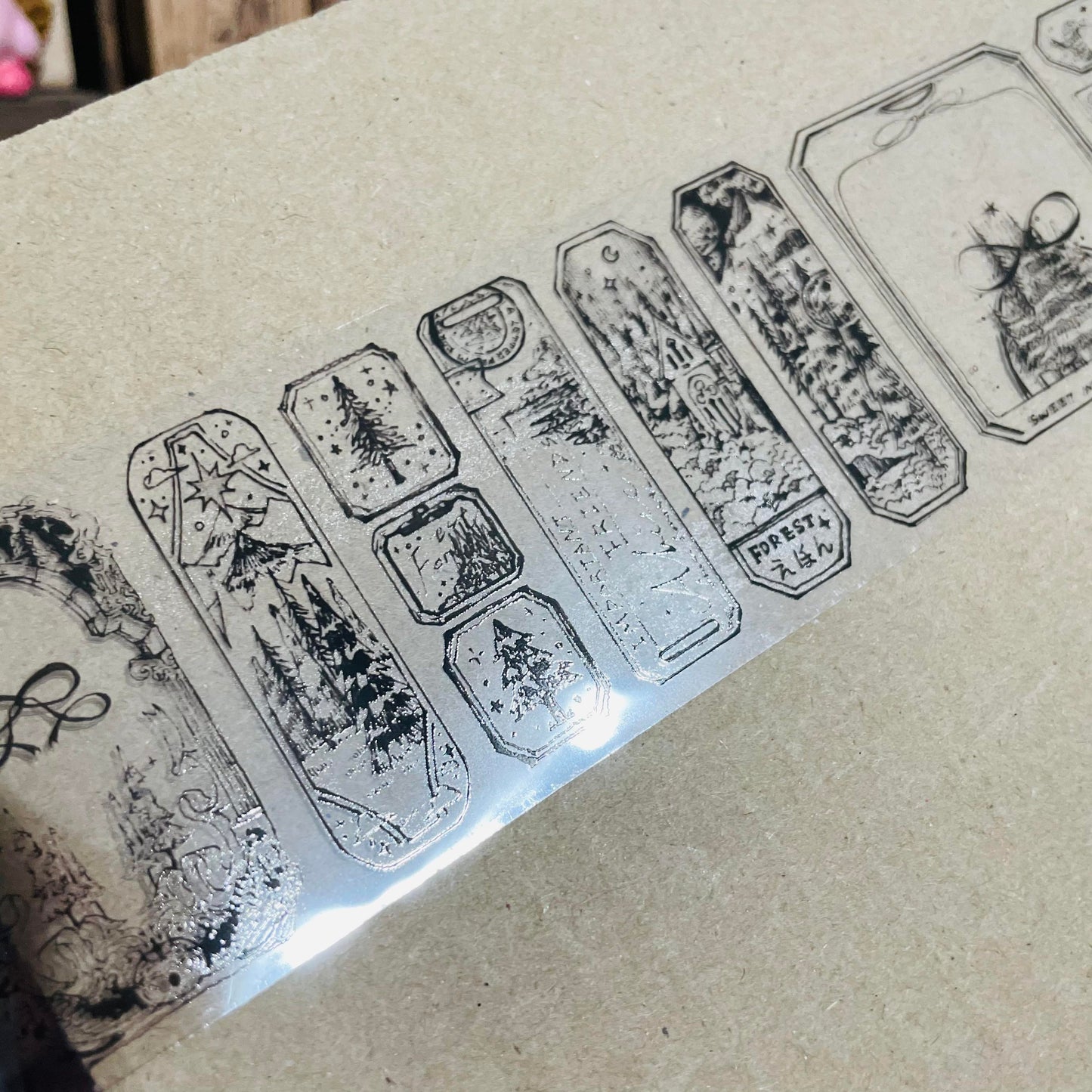 [Sample Only] Reco Studio Forest Memo PET Tape