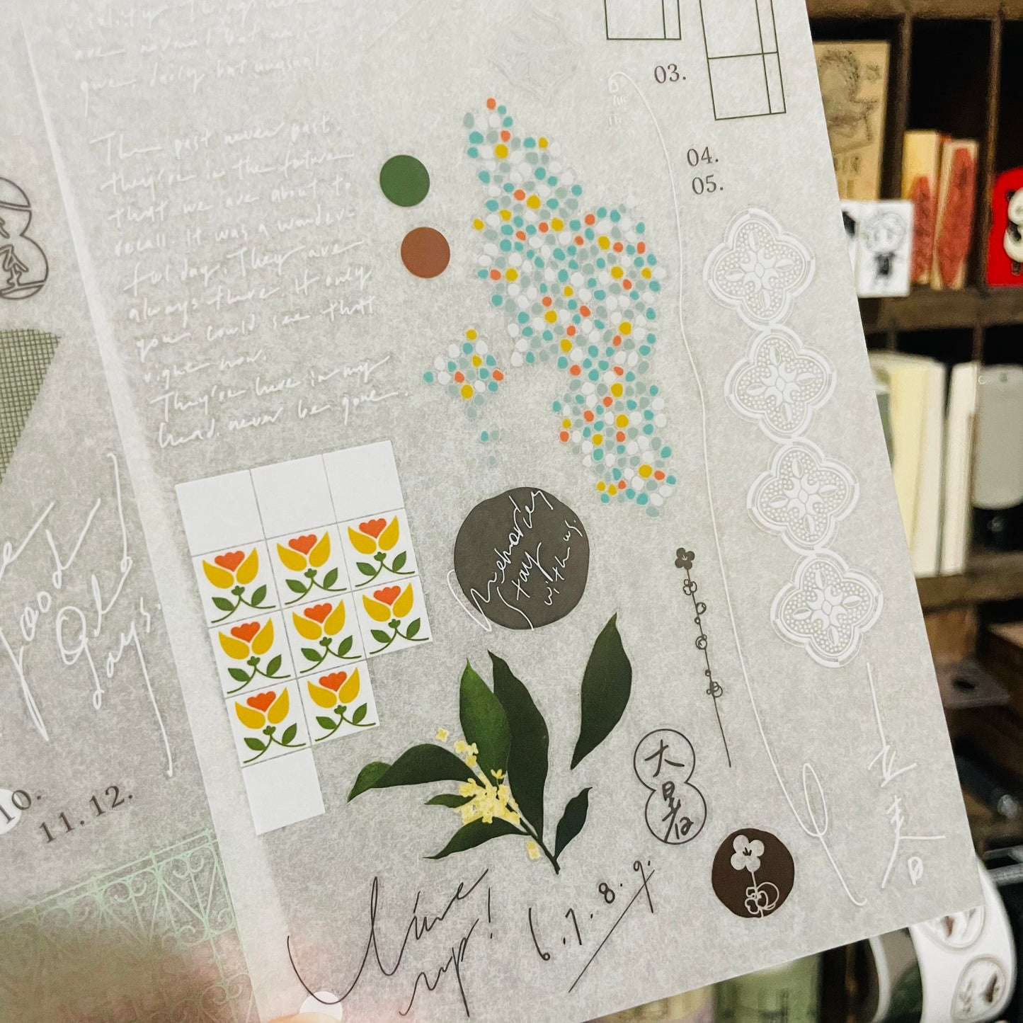somesortoffern Version 2 Transfer Sticker Sheet Pack