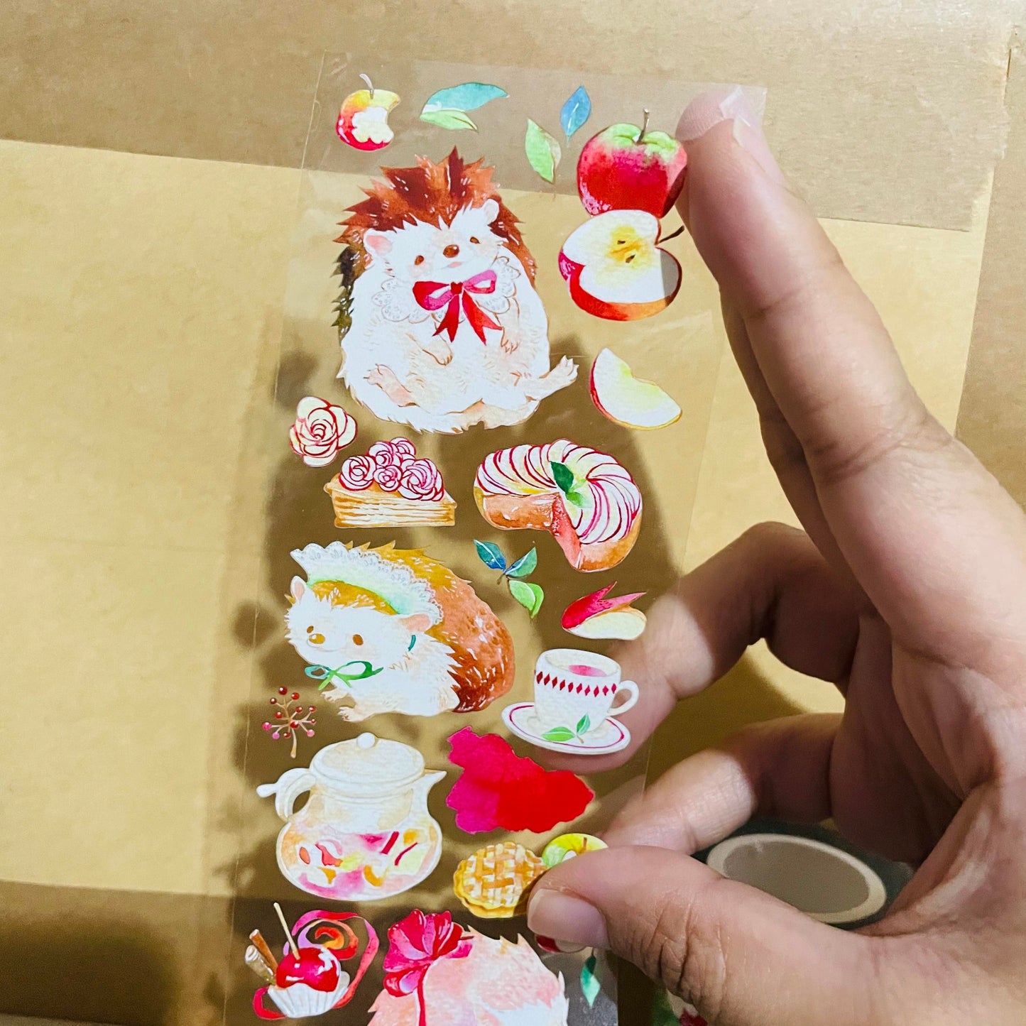 [Samples Only] Yuhuiru Studio Tea Party Small Animals PET Tape