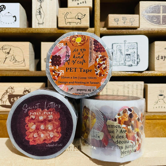 a kind of cafe Sweet Littles Masking Tape Roll and Samples