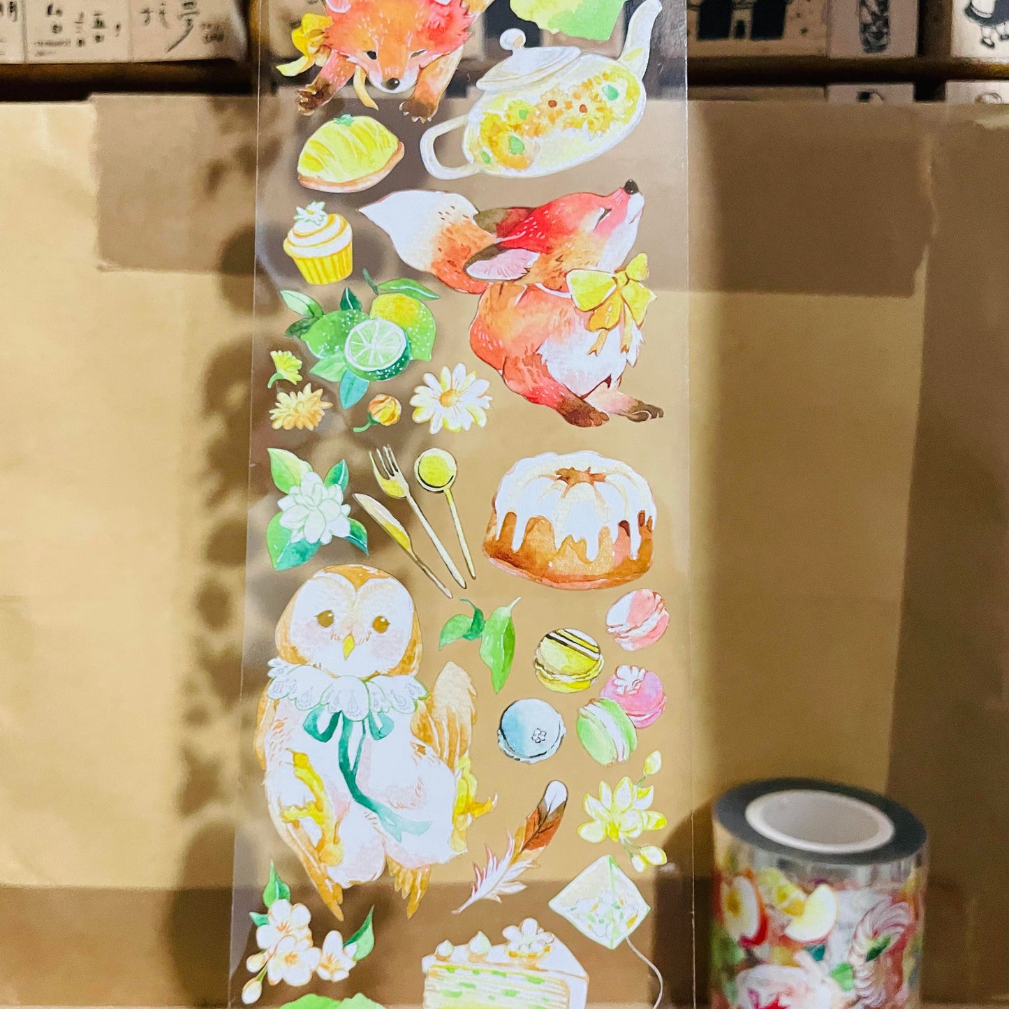 [Samples Only] Yuhuiru Studio Tea Party Small Animals PET Tape