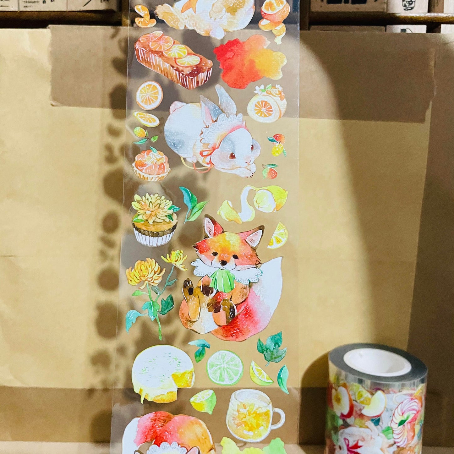 [Samples Only] Yuhuiru Studio Tea Party Small Animals PET Tape