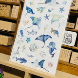 BERG x Pion Sea Creatures Sticker Sheet