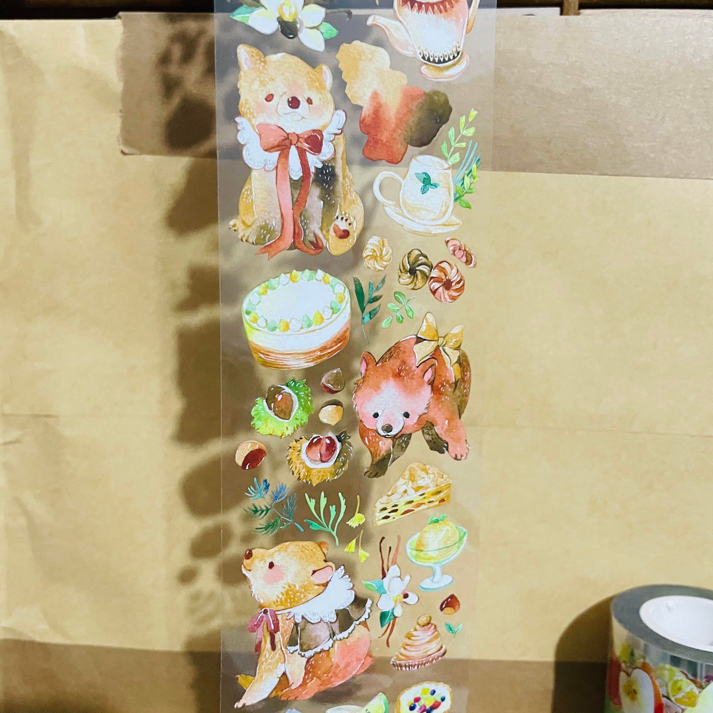 [Samples Only] Yuhuiru Studio Tea Party Small Animals PET Tape