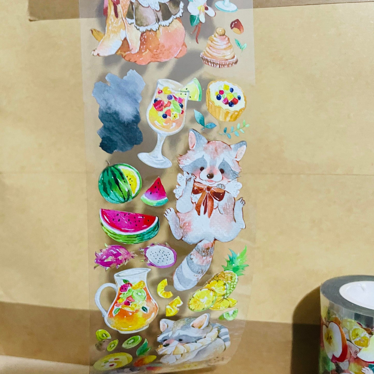 [Samples Only] Yuhuiru Studio Tea Party Small Animals PET Tape