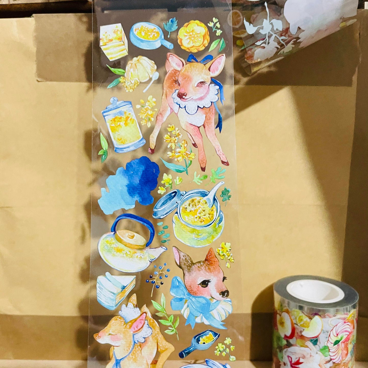 [Samples Only] Yuhuiru Studio Tea Party Small Animals PET Tape