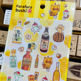 Furafurabushi Sparkling Let's get Drunk Sticker Sheet