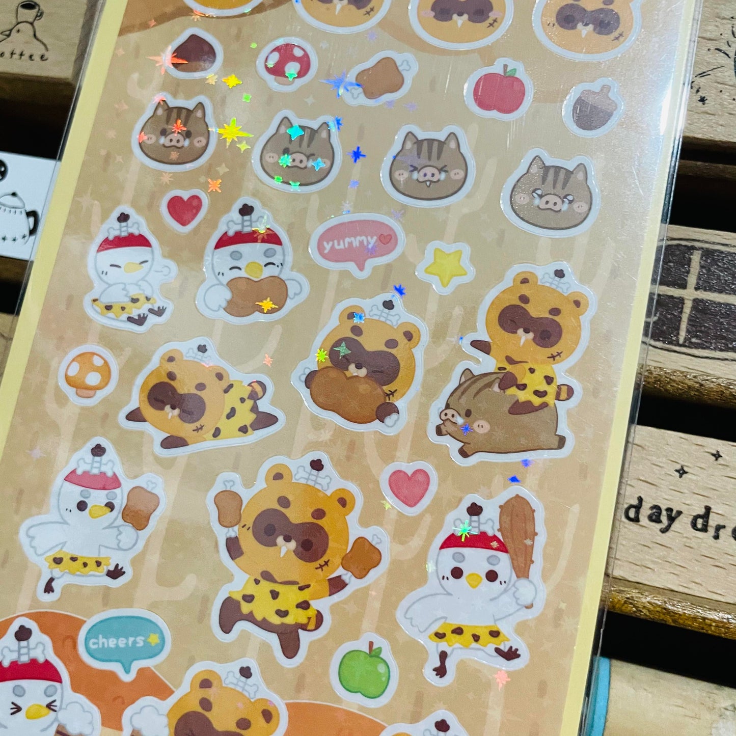 Furafurabushi Sparkling Primitive Era Sticker Sheet