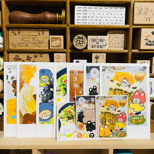 Treat Yourself Wooqiart Collaborated Snapcard Print Paper Set