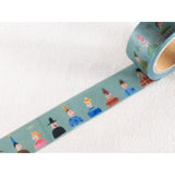 Soupy Small People Illustration Washi Tape Roll