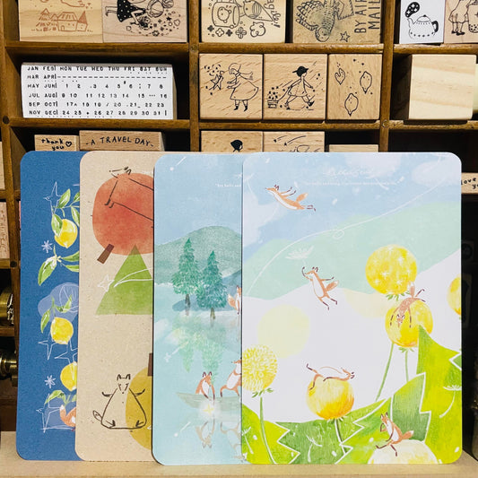 Hello Studio Colorful Postcard Set