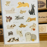 BERG Dogs Dogs Dogs Sticker Sheet