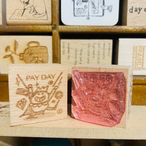 Dayuyoyo Pay Day Rubber Stamp