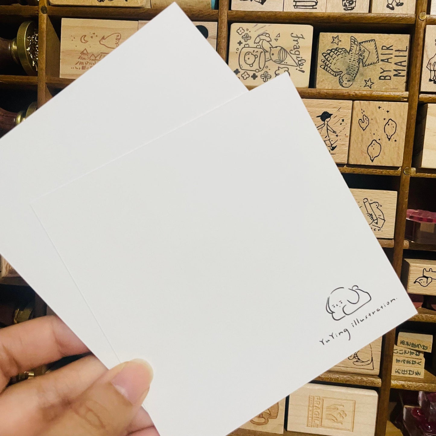 YuYing Square Print Postcard Set #2