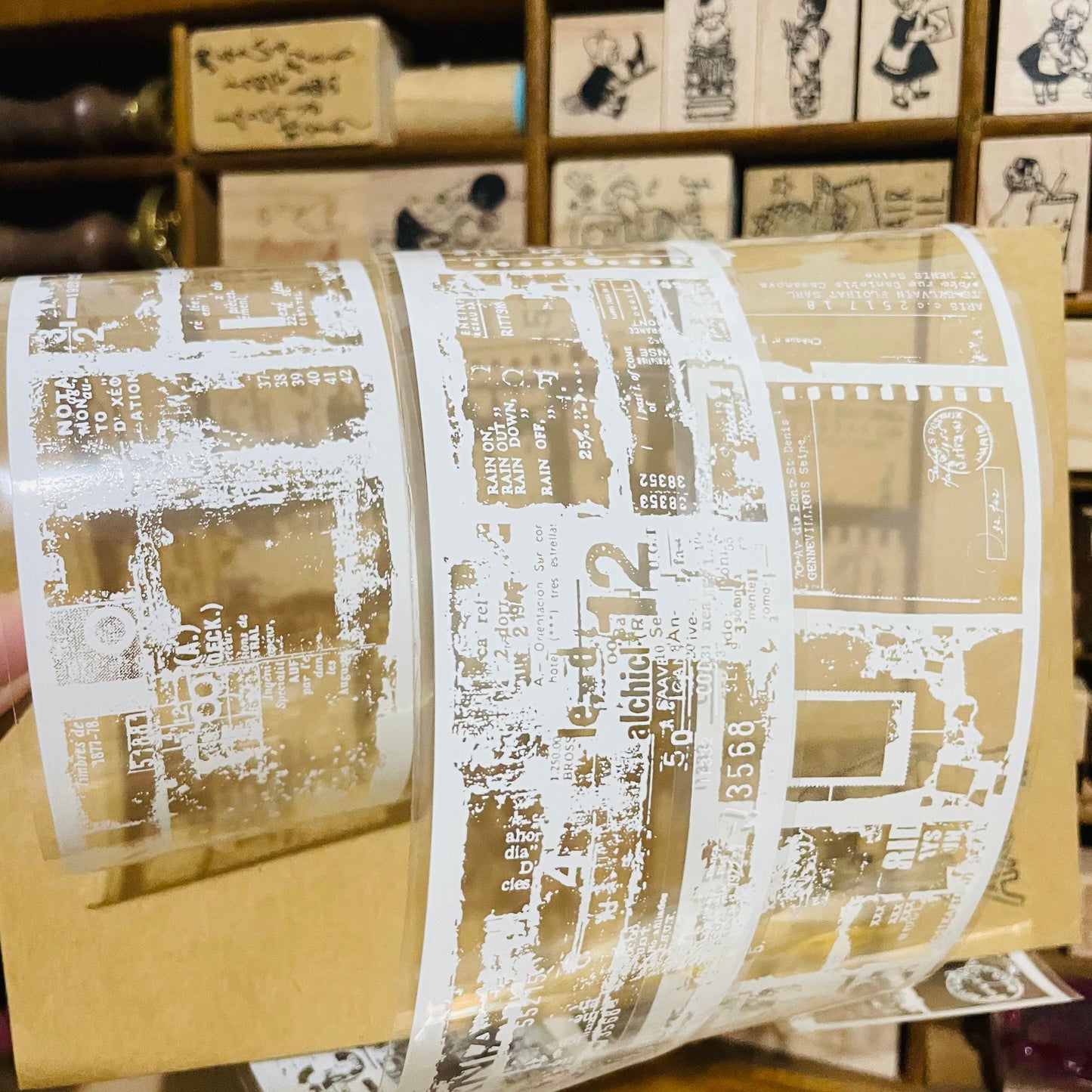 PLUSMINUS [Sample Only] Film Noir White PET Tape