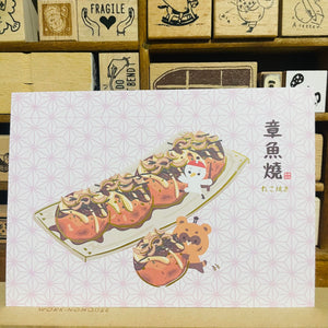 Furafurabushi Takoyaki Postcard
