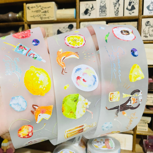 Hello Studio x OURS Studio Signature PET Tape Sample and Rolls