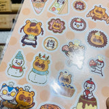 Furafurabushi Gold Foiled Sticker Sheet