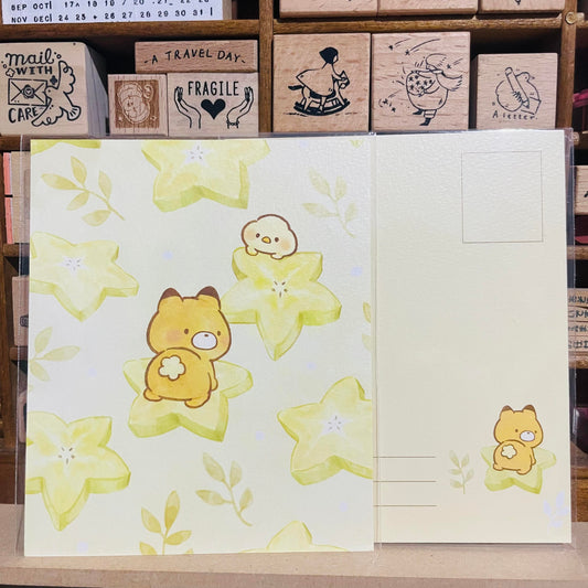 Little Popcorn Startfruit Postcard