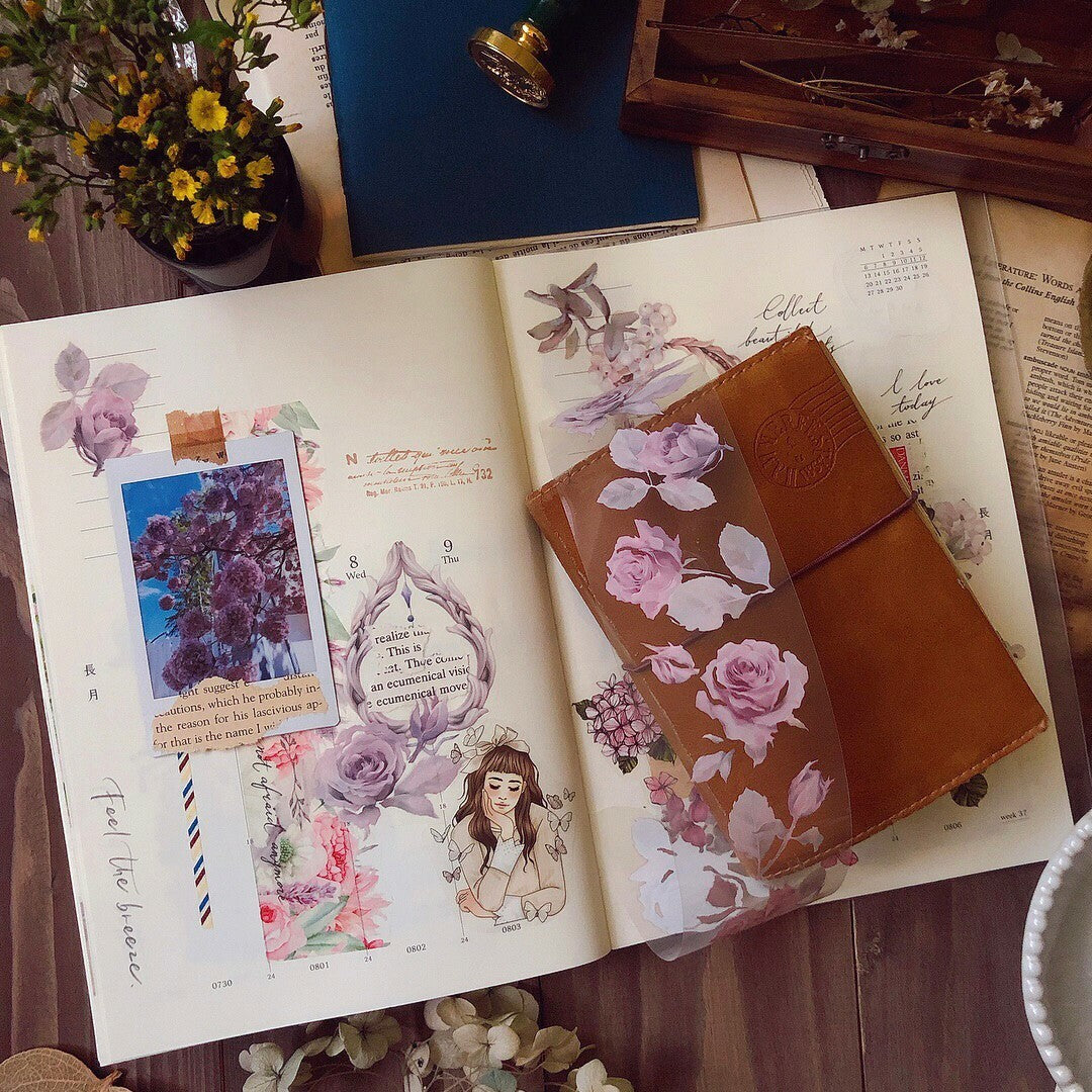 [SAMPLE] 90cm Loidesign Rose Tea PET Tape