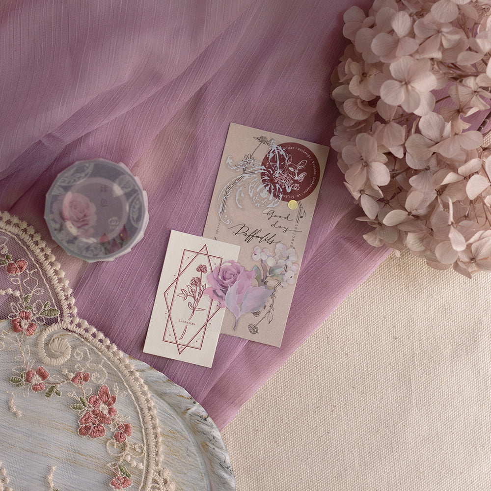 [SAMPLE] 90cm Loidesign Rose Tea PET Tape