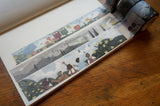 Yamadoro A Letter For You Washi Masking Tape Roll and Samples