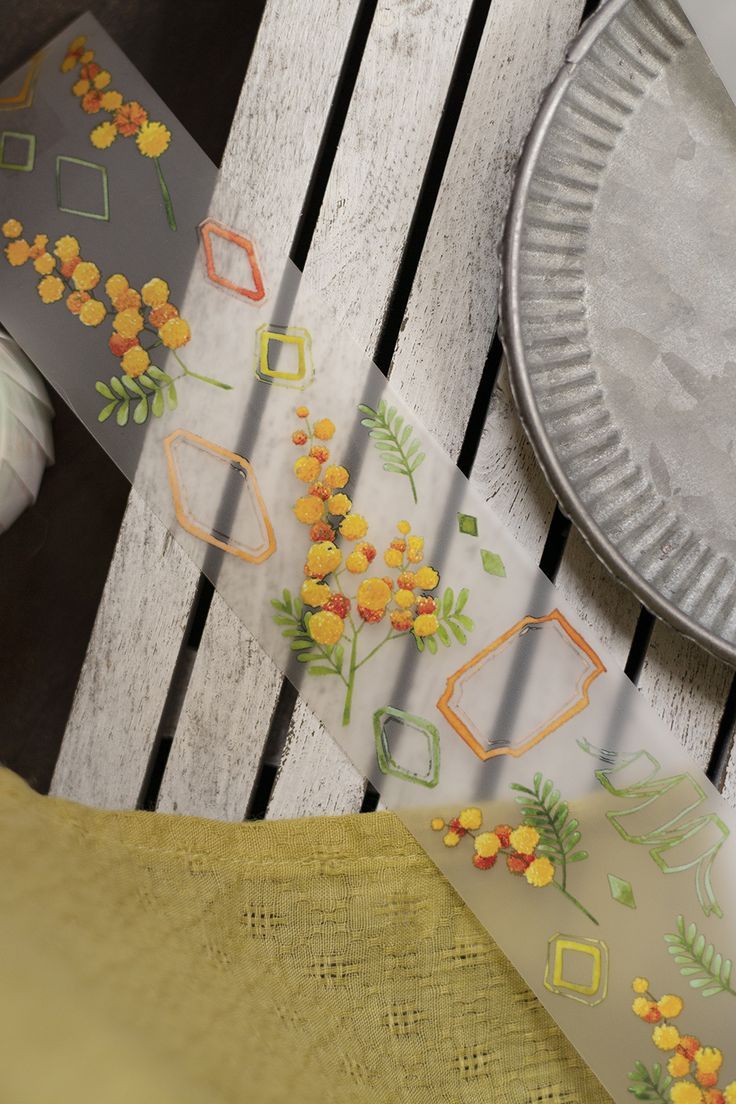[SAMPLE] 90cm Loidesign Acadia Flower PET Tape